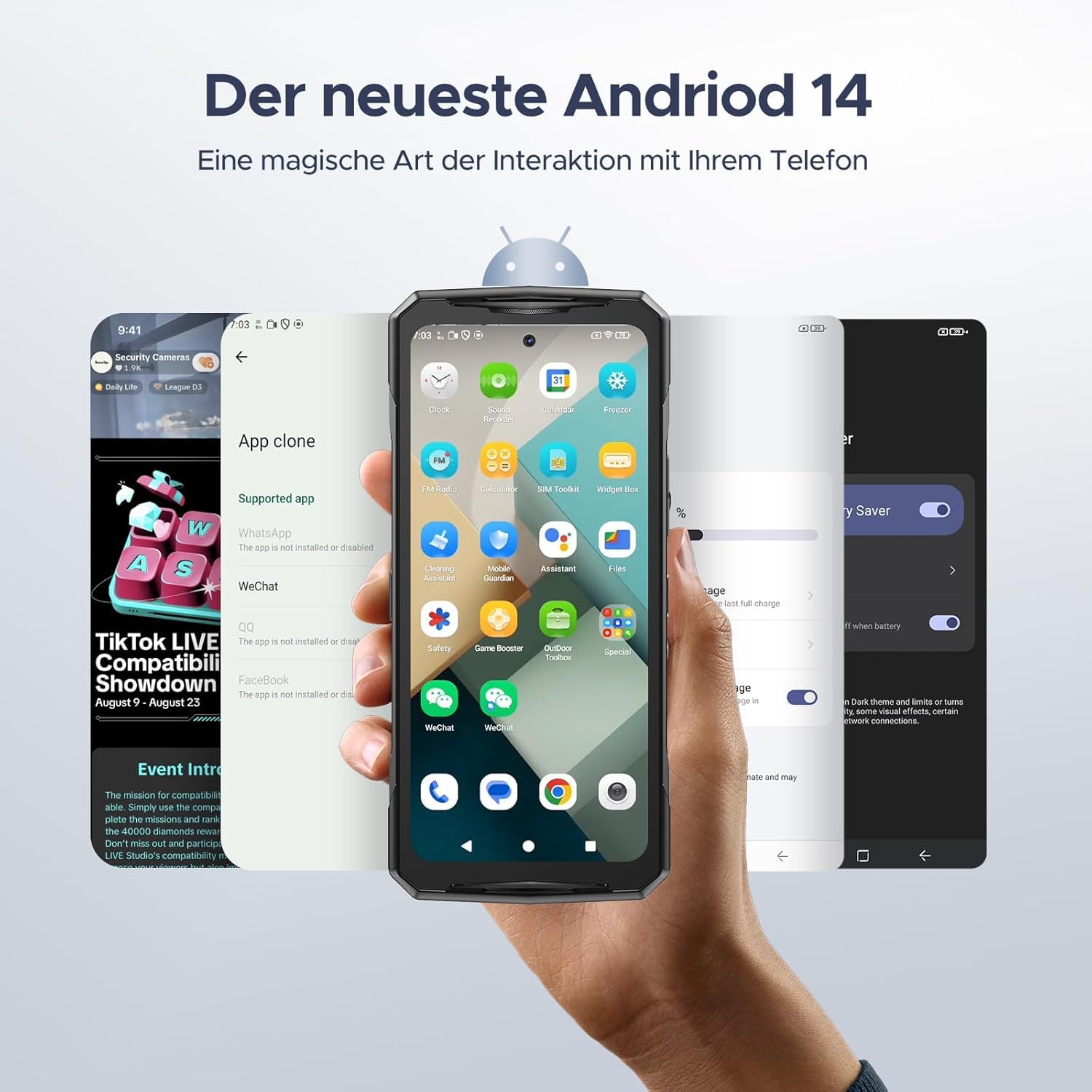 Doogee V40 Telephone Portable Incassable – Bild 7