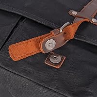 Vista 5 de peacechaos Bolsa de mensajero para hombre, maletines para laptop de 15.6 pulgadas, bolsa cruzada para computadora, trabajo, oficina