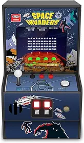 Dgunl-3279 Fliperama Portátil Retrô Edição Premium Space Invaders de 17 Cm, My Arcade, Azul - Windows