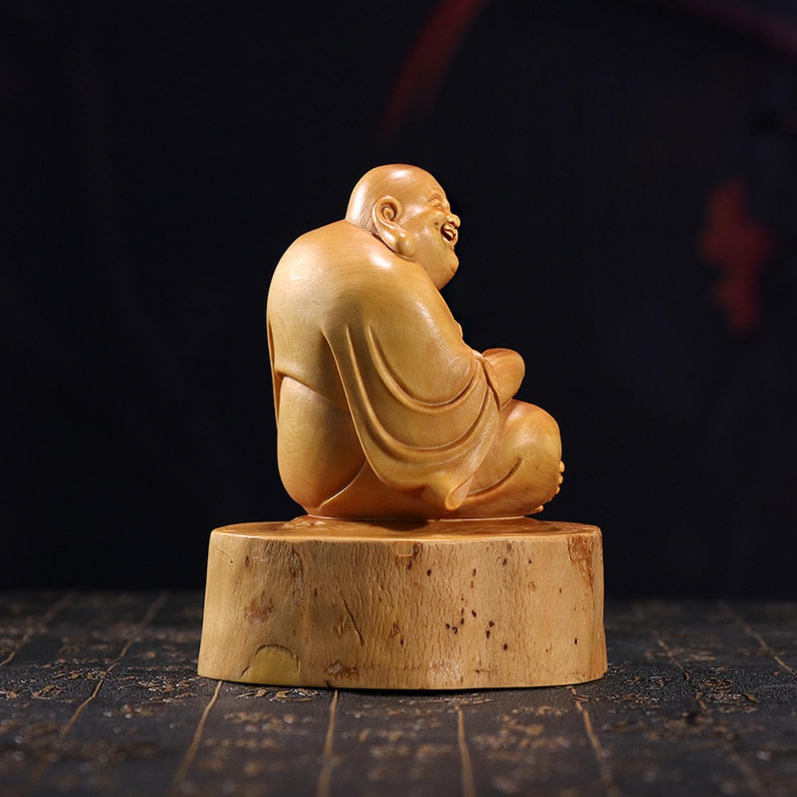 木彫刻（インテリア） 木製 彫刻レリーフ 大型 片面彫り 60×60cm 花 パネル 壁飾り