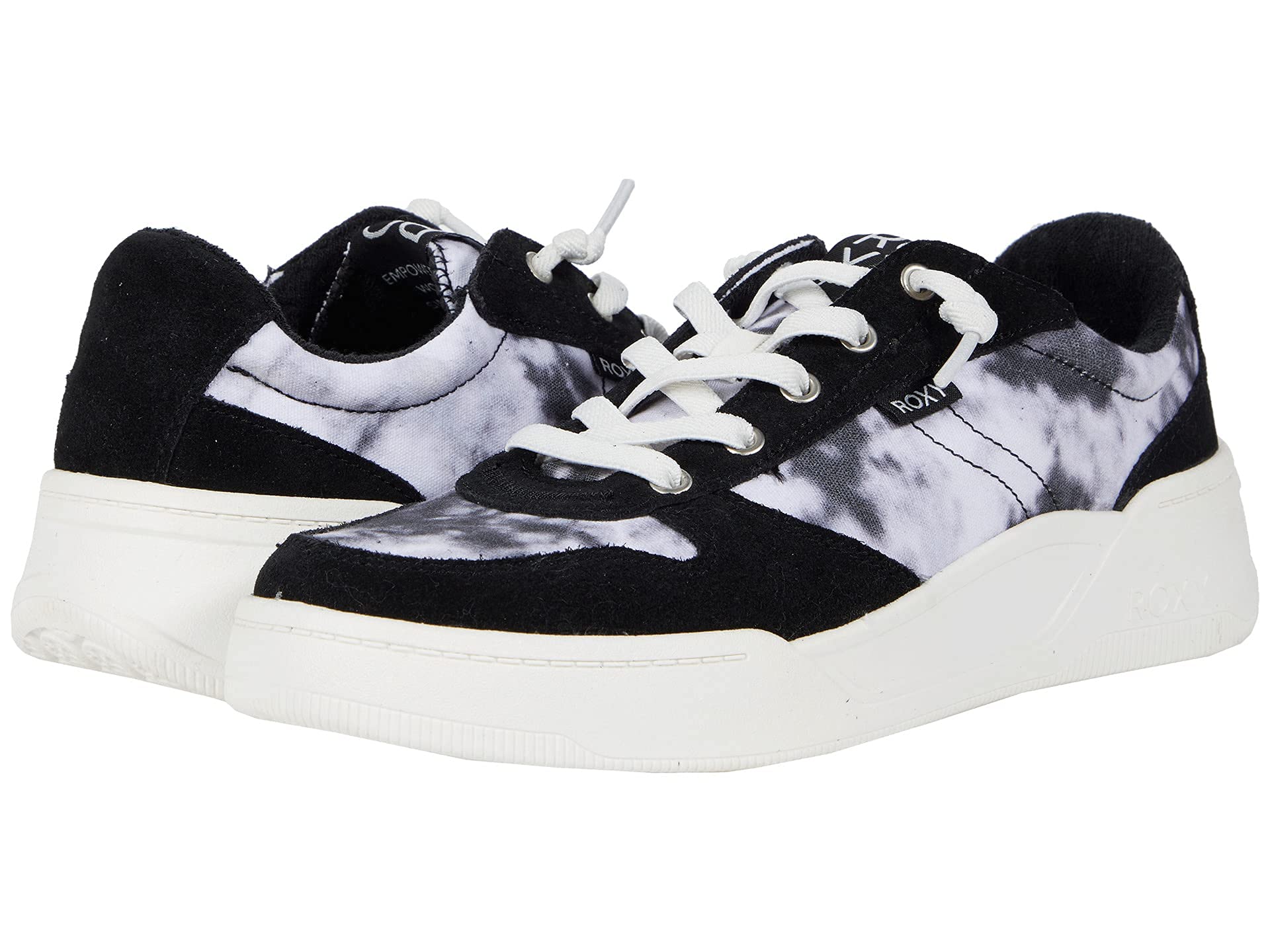 Roxy Femme Harper Basket basse à lacets en tissu léger