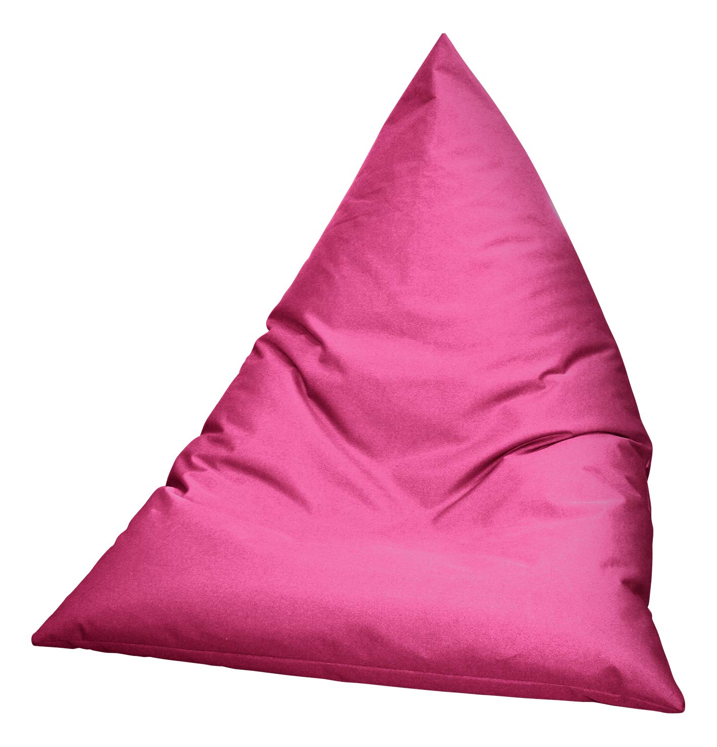 Epsilon Pouf Rectangulaire Rose Géant XXL d’Intérieur et Extérieur-Pouf berlingo 140 * 110cm-Pouf Waterproof et Anti UV-Pouf dehoussable et Lavable- Pouf à Bille pour Piscine et Jardin