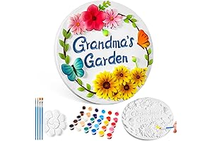 Grandma's Garden Stepping Stones: A Creative Canvas for Personalized Outdoor Decor