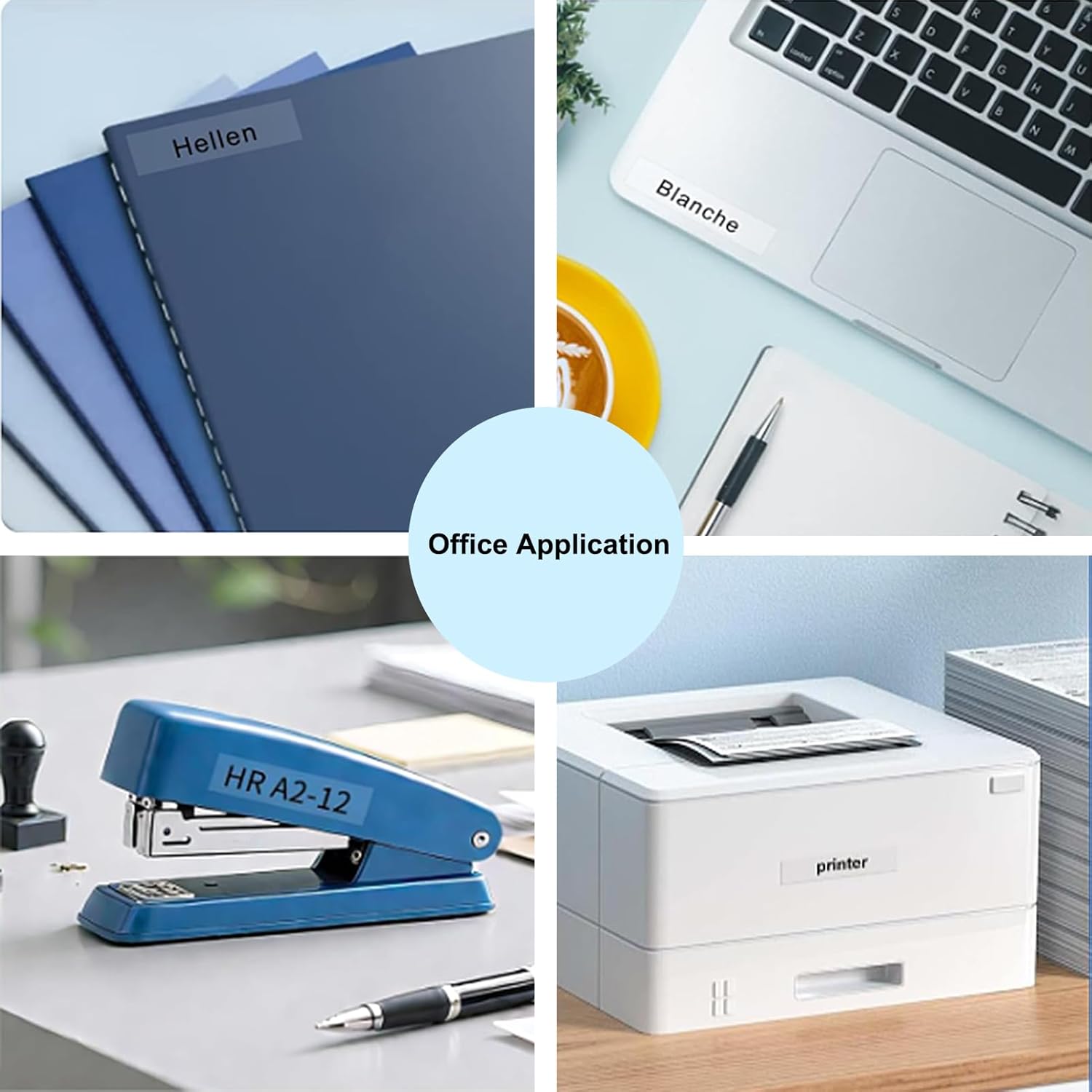 TZe-131 12mm 0.47 Laminated Clear Replacement for Brother P-Touch Label Tape TZe-131 Compatible with Brother Label Maker Tape Black on Clear Work for Ptouch PT-H110 PT-D210 Refills, 4-Pack - Image 7