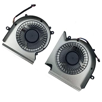 PABD07012SH-N425 PAAD06015SL-N426 CPU+GPU Cooling Fan Replacement for MSI GL65 GE65 GP65 WE65 MS-16U1 MS-16U2 MS-16U5 MS-16U7 Laptop 5V 1.0A/ 0.55A 4PIN