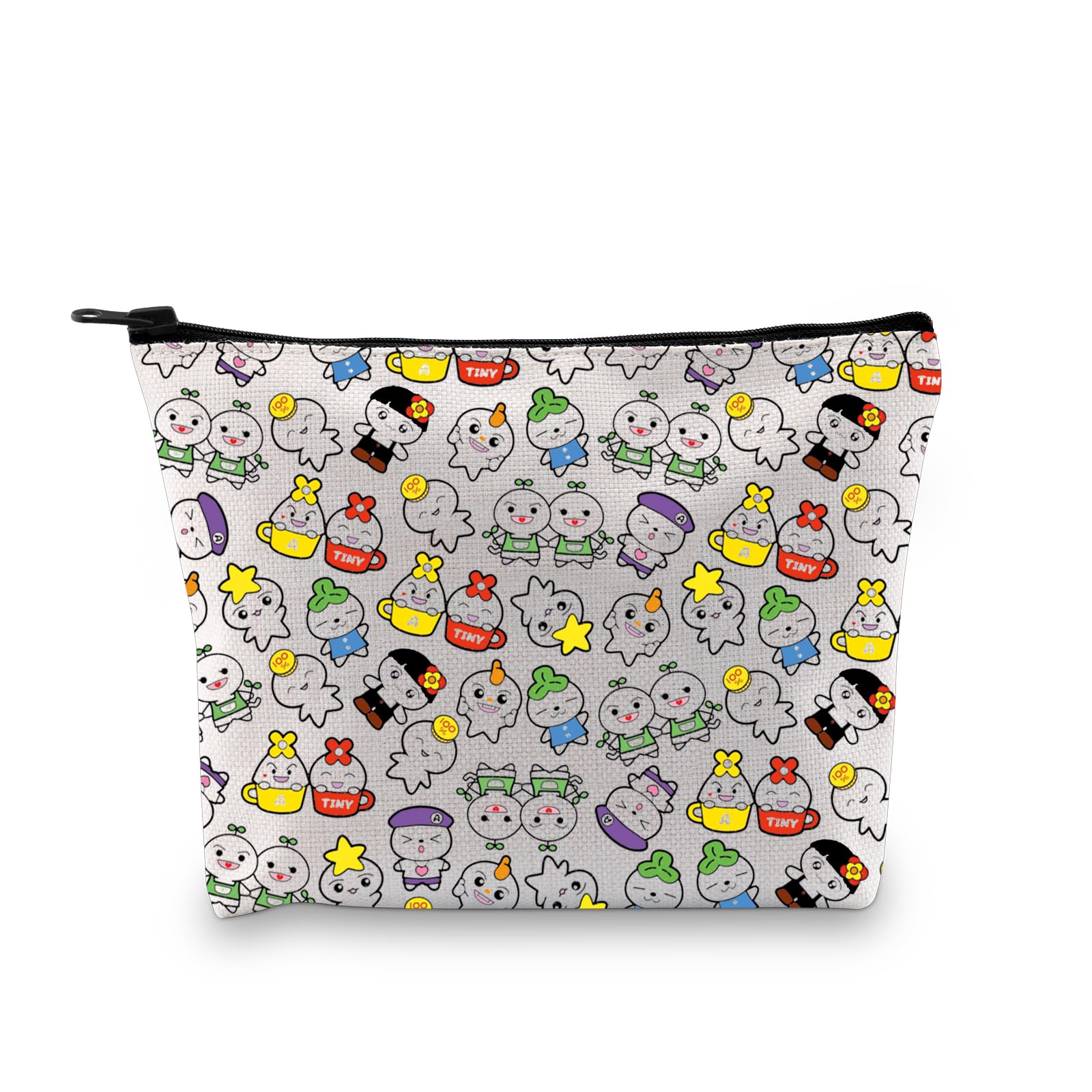 GenericTeezmon Inspired Cosmetic Bag Kpop Music Lover Gift Korean Singer Fan Gift Kdrama Gift