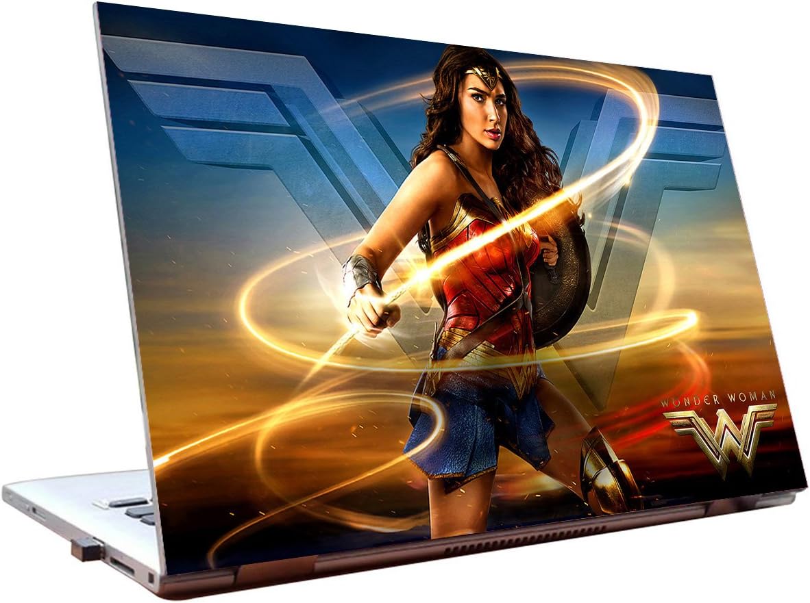 Tamatina Laptop Skins 14 inch - Wonder Woman - Diana Prince - Hollywood Movie - HD Quality