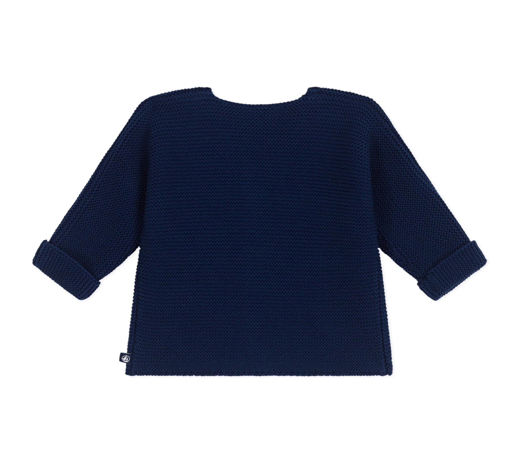 Petit Bateau A0ces Maglione Cardigan Unisex - Bimbi 0-24 (Pacco da 1)