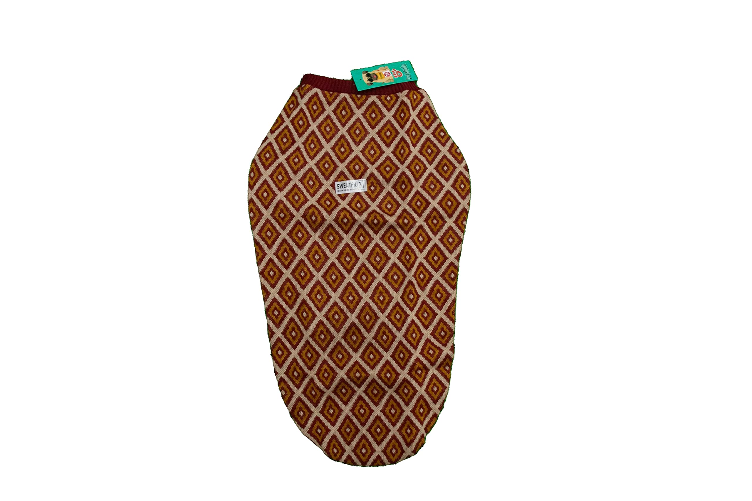 WaggyTails Turtleneck Premium Dog Sweater for Dogs/Puppies - Cosy, Soft, Warm & Streachable Pet Clothes for Winter, Ideal Gift for Pet, (Maroon), (5XL) (B0BLZRCVGN) Amazon Price History, Amazon Price Tracker