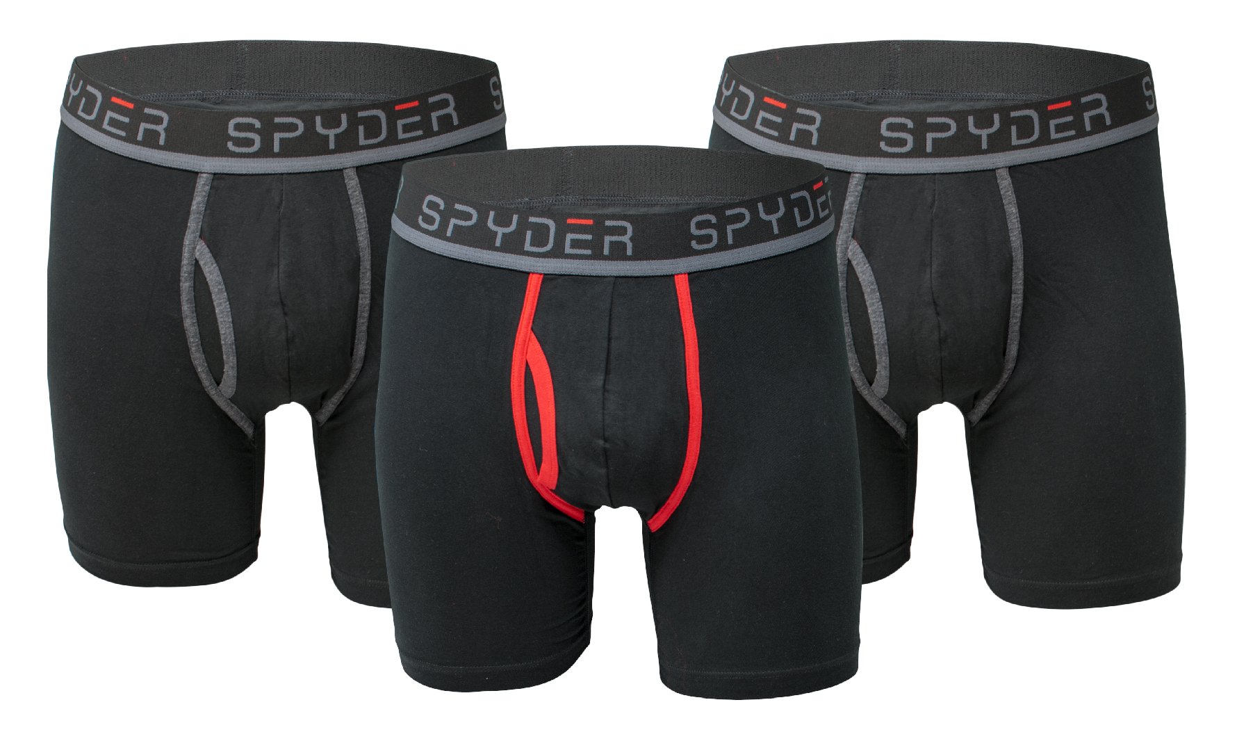 Spyder Men's Boxer Briefs Pro Cotton Sports Underwear