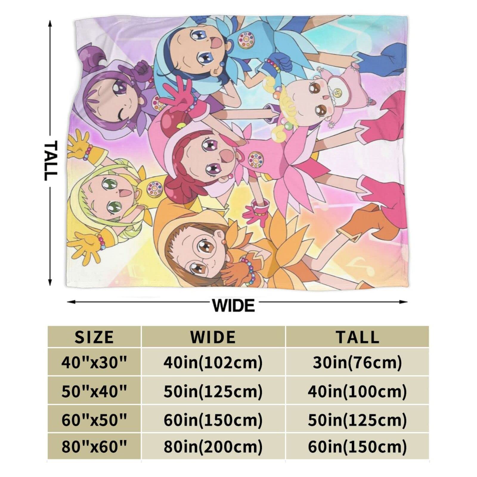 Amazon｜おジャ魔女どれみ＃ (2) オシャレ 毛布 ブランケット 大判