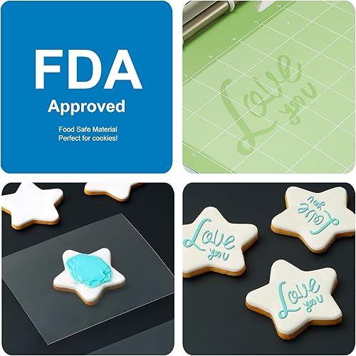 Miniatura 3 de 15 hojas de plantillas de Mylar de 6 mil en blanco para plantillas, 12 x 12 pulgadas