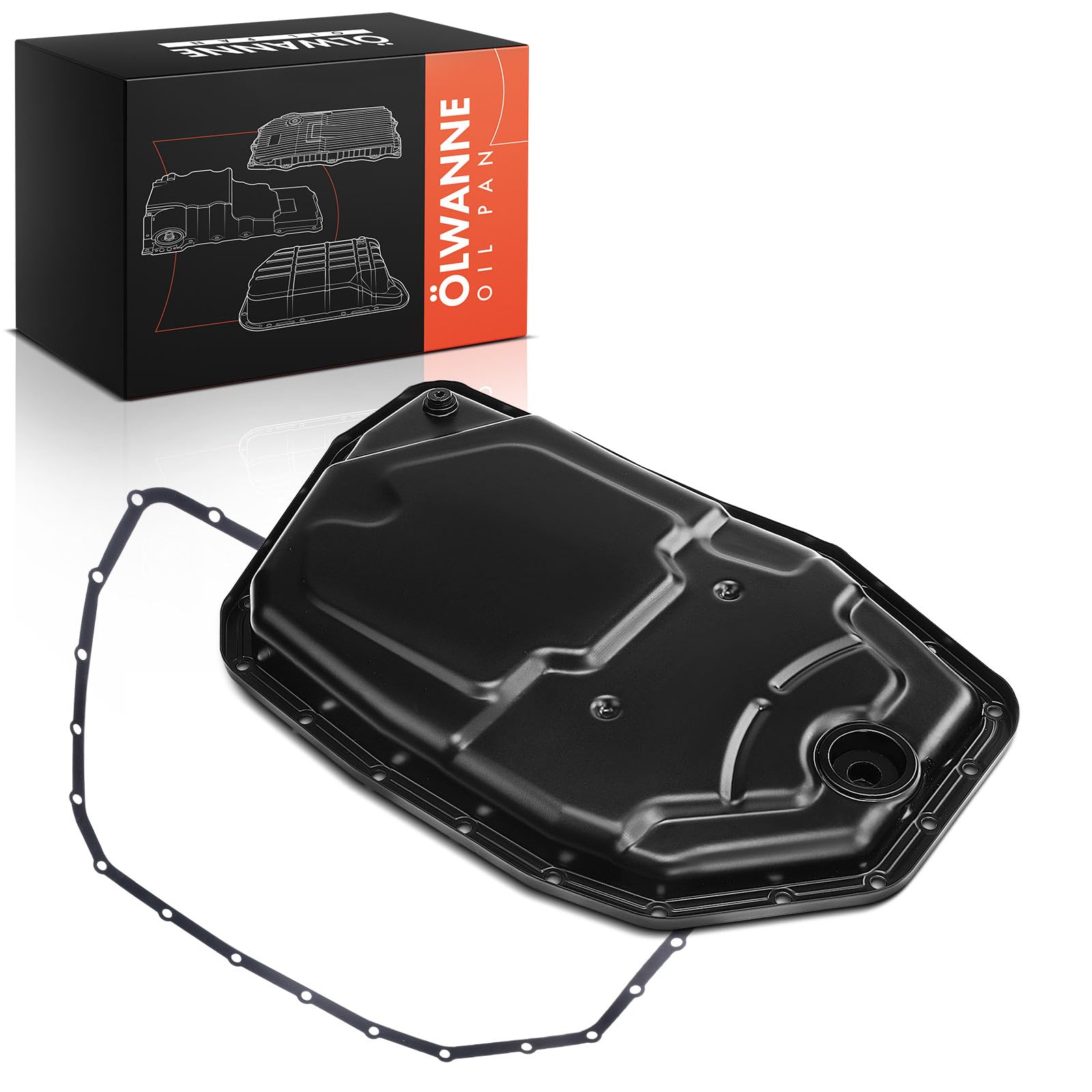 Frankberg Cárter de aceite 09L321359 | Compatible con: A4 8EC, A8 4E2 4E8, A6 4F2, A6 Avant 4F5, A4 Avant 8ED