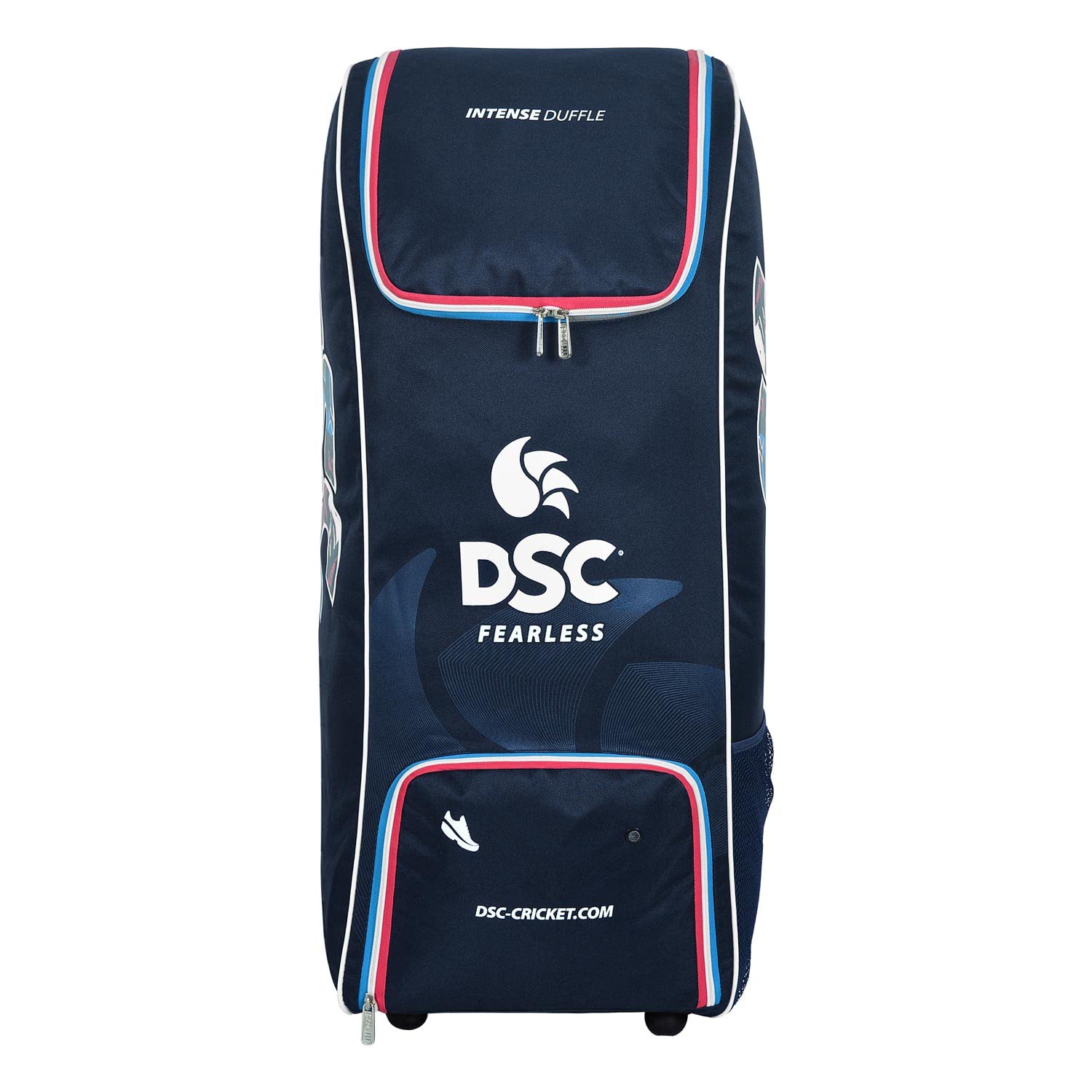Intense Duffle Wheeler Polyester Cricket Kit Bag, Colour - Navy-image-18
