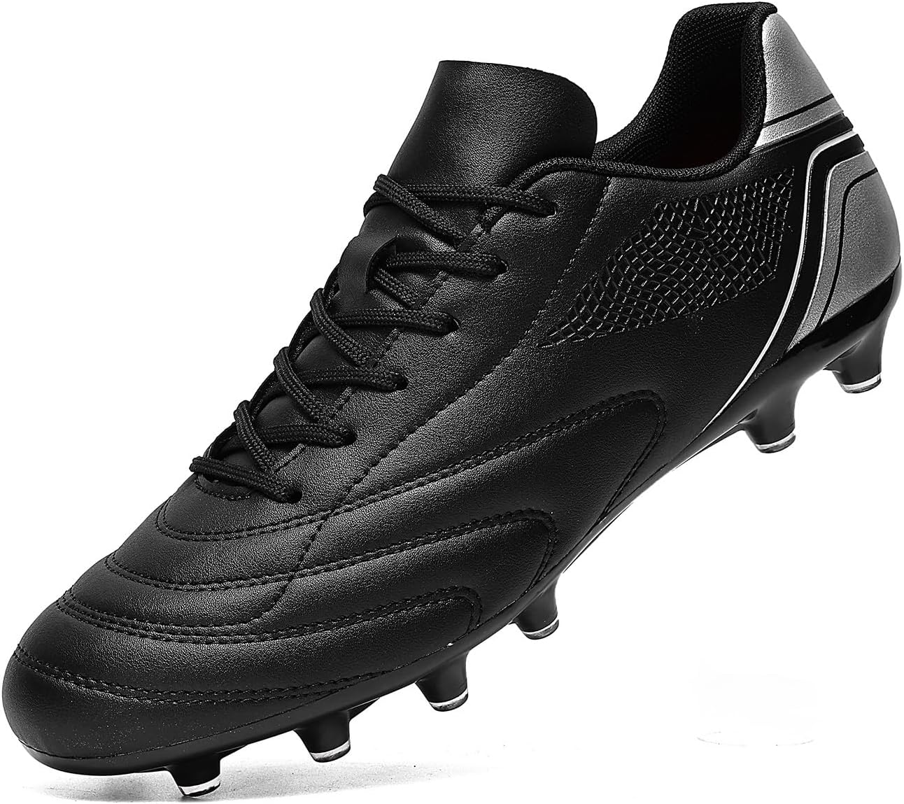 HaloTeam Soccer Shoes Mens Cleats Outdoor Professional Training Turf Football Boots Breathable Athletic Sneaker for AG/FG 6.5 US-11 US