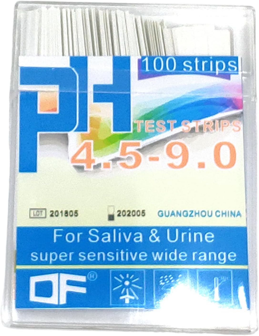 General Application PHs Test Strips Comprehensive PHs Test Strips Accurate Measures For Precise & Saliva Testing