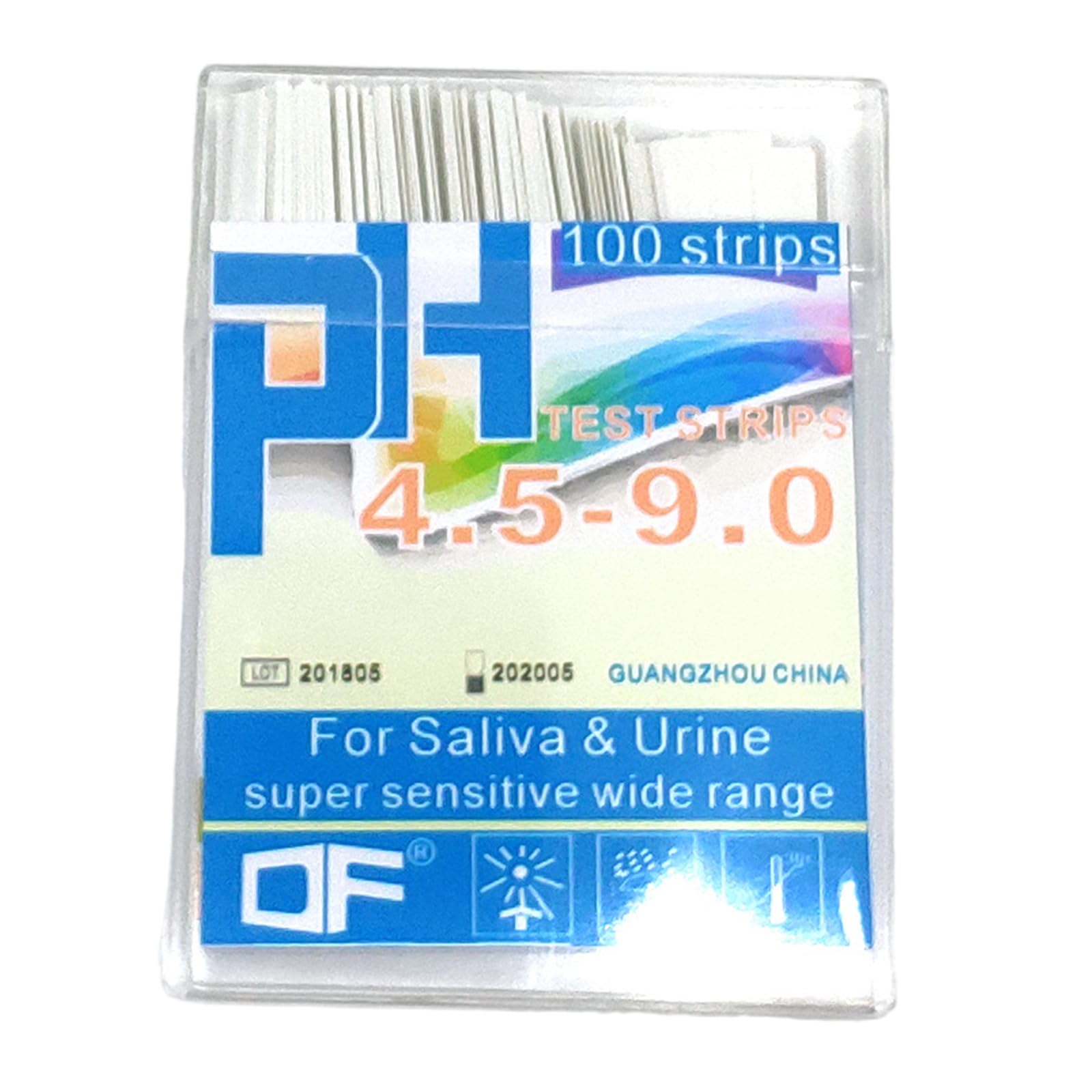 General Application PHs Test Strips Comprehensive PHs Test Strips Accurate Measures For Precise & Saliva Testing