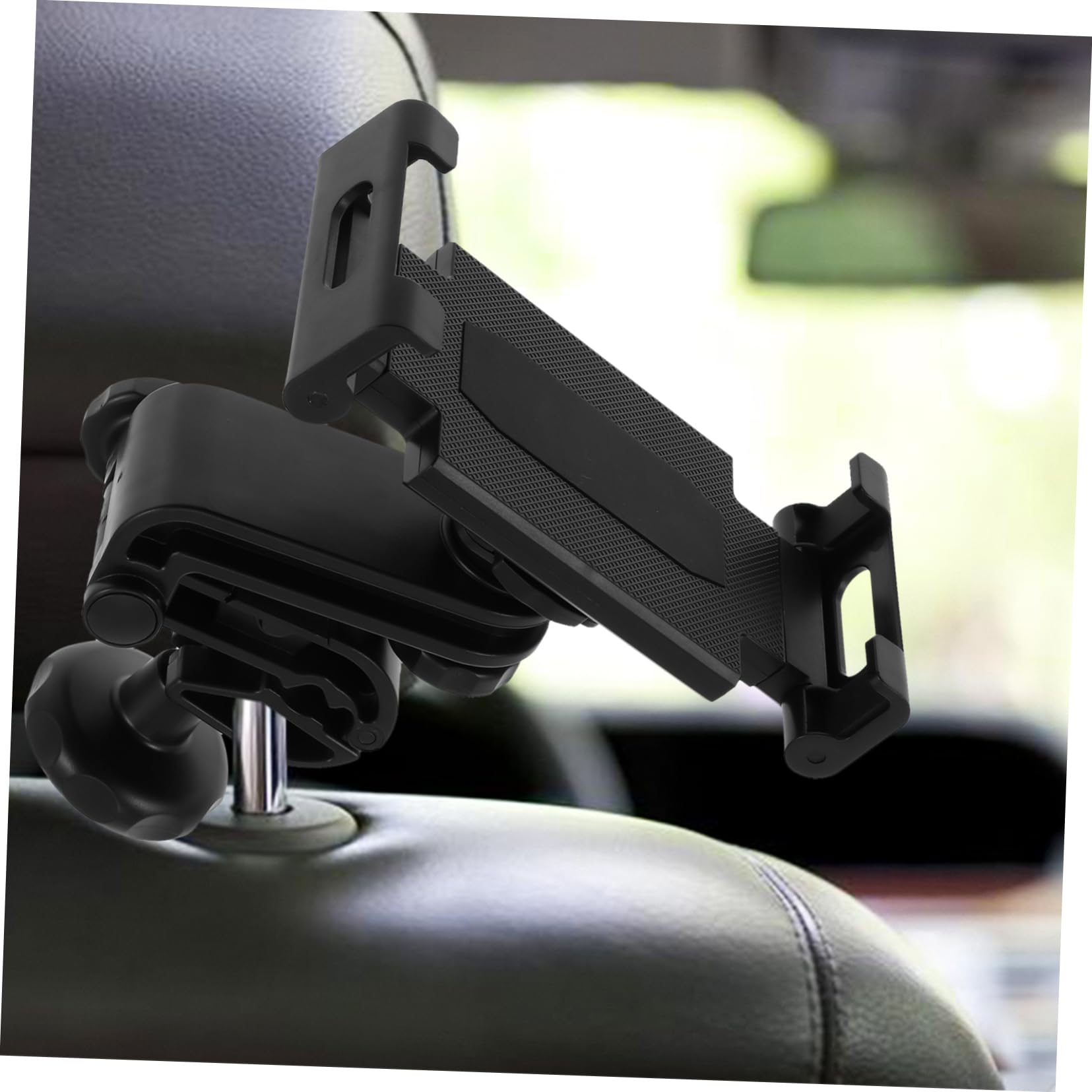 TEHAUX Supporto Auto Tablet Nero in per Poggiatesta Abs