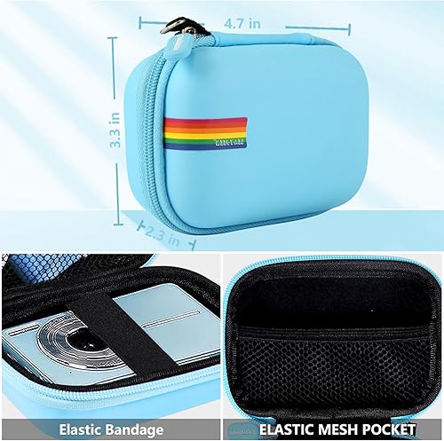 Miniatura 3 de Leayjeen Funda para cámara infantil compatible con cámaras digitales SecktonDesuccusNine CubeOZMILC-dolidaGKTZ y más cámaras digitales para niños y