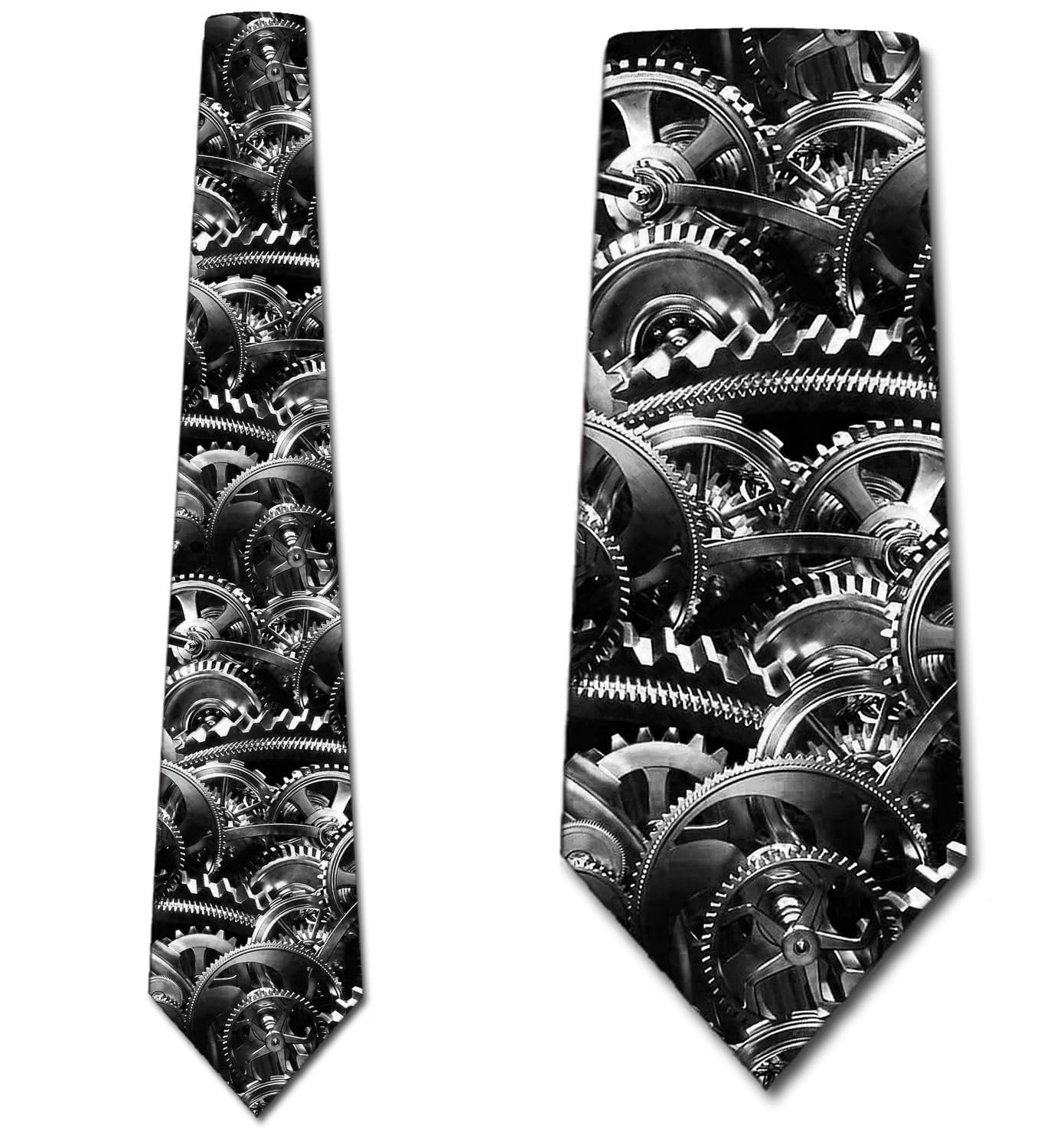 Three Rooker Mechanic Ties Mens Occupation Necktie Gear Tie Handyman Neckties