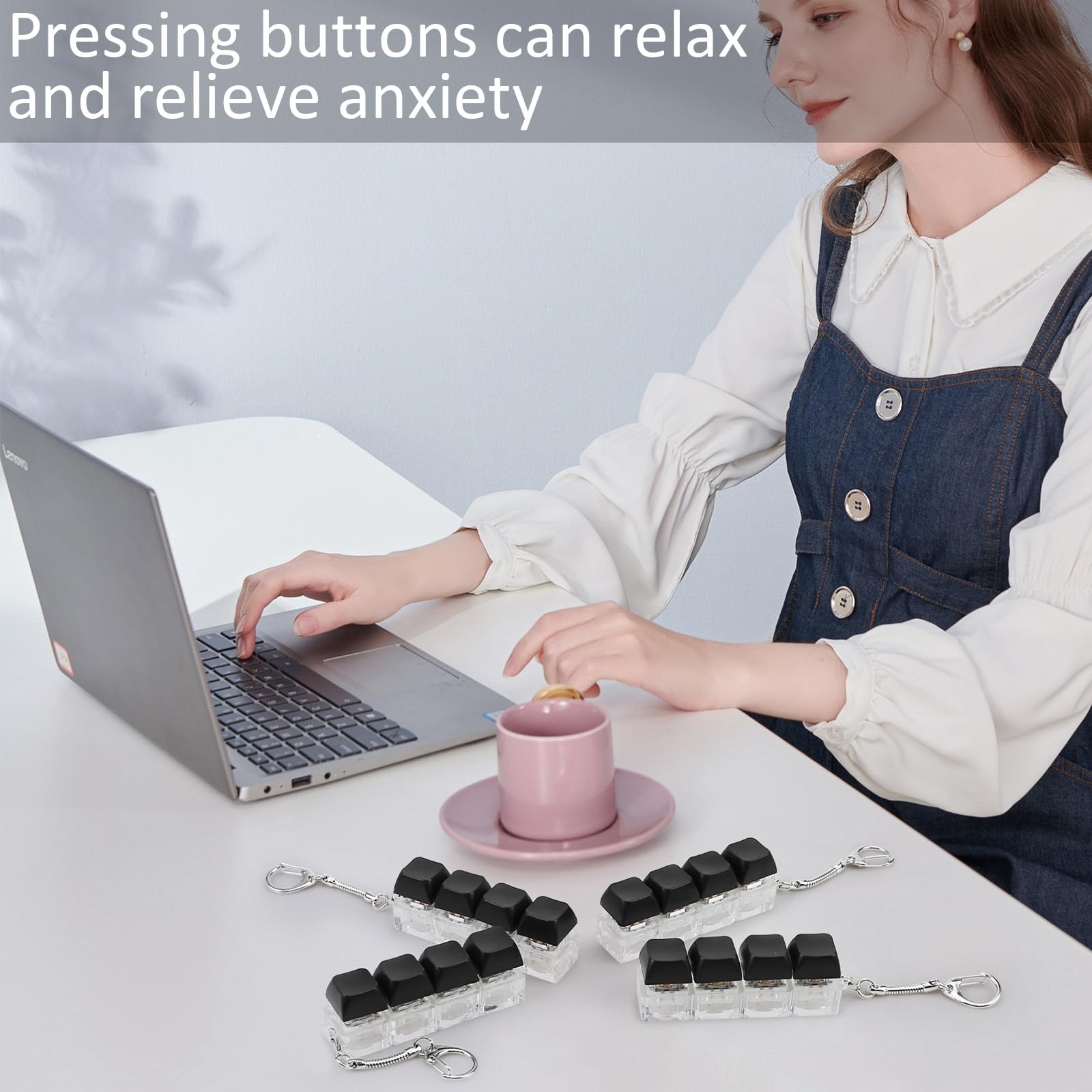 4PCS Keyboard Fidget Toys - Image 4