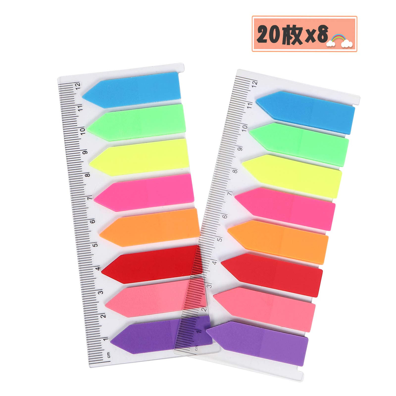 Amazon.co.jp: Jimjis 付箋 見出し強粘着 ふせん強粘着ブロックメモ