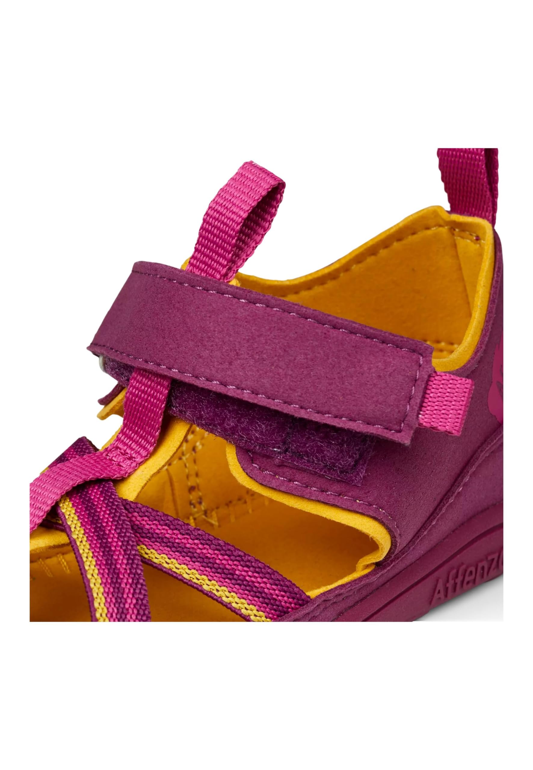 Affenzahn Sandalo Vegano Breezy con Chiusura in Strappo Puntale Antiscivolo Flessibile ventilata Leggera per L'Estate, Taglia 21-32