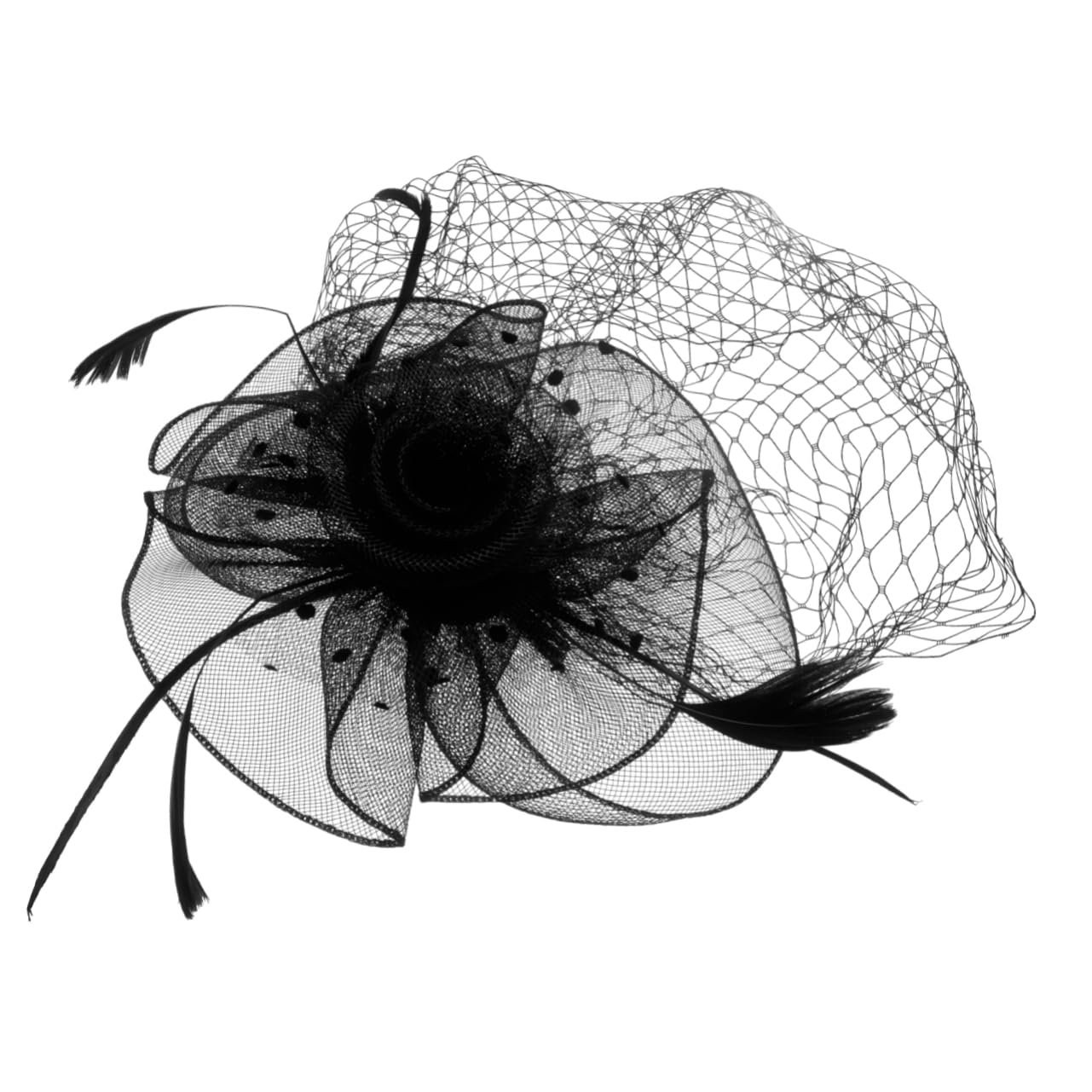 Coiffe de performance hair charms hair toppers nets hat Coiffe de cosplay accessoires de déguisements pour casque de mariée aux femmes de fête Coiffure Navy