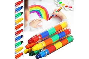 15PCS Stackable Buildable Crayons