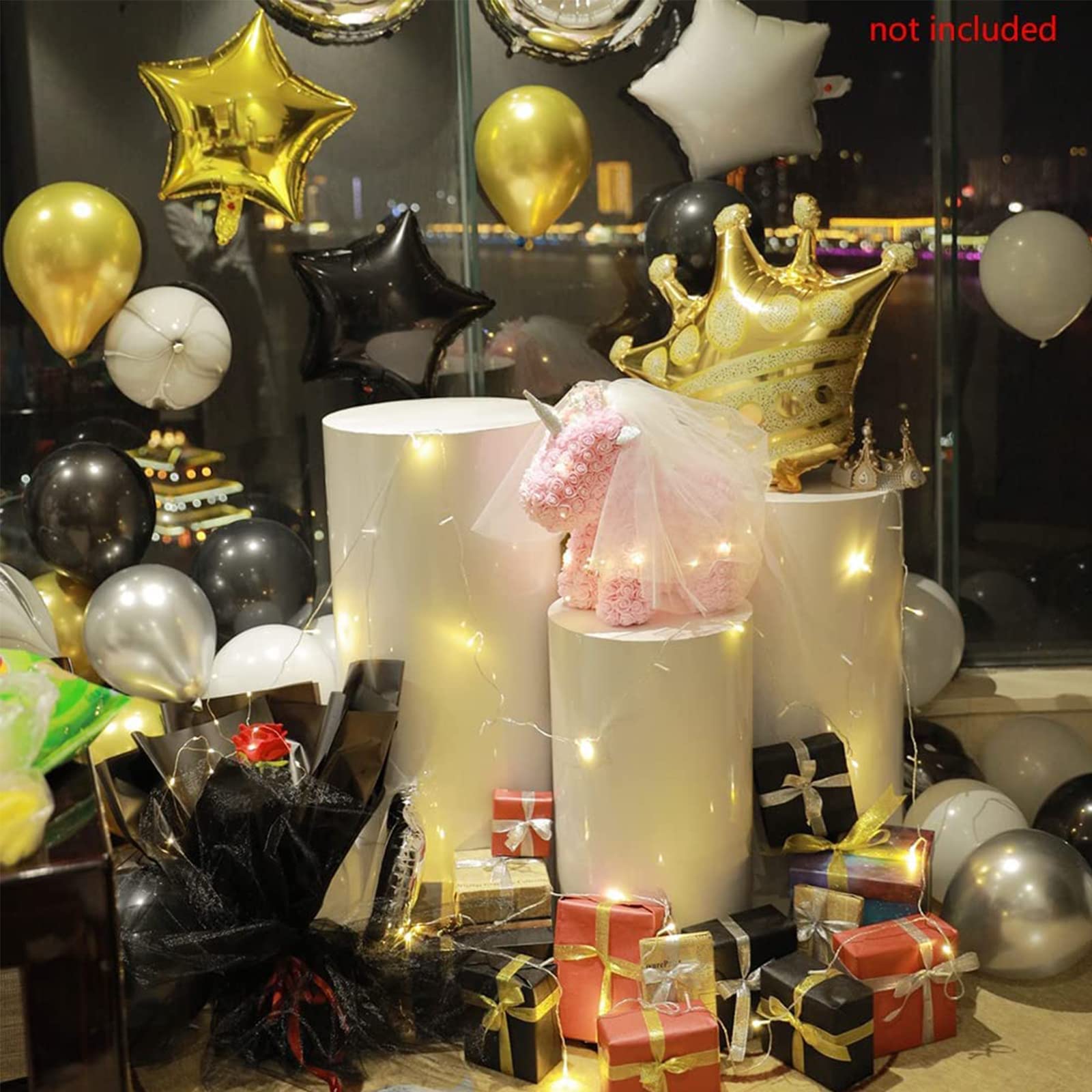 Set di 3 supporti cilindrici in metallo, eleganti espositori per matrimoni, feste ed eventi, perfetti per esporre composizioni floreali e centrotavola