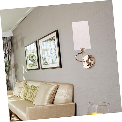 Miniatura 6 de Pantalla de lámpara de tela de tela Pantalla de lámpara Sombras de araña de tela Clip- en la lámpara de mesa Sombras Cubierta de lámpara de tela