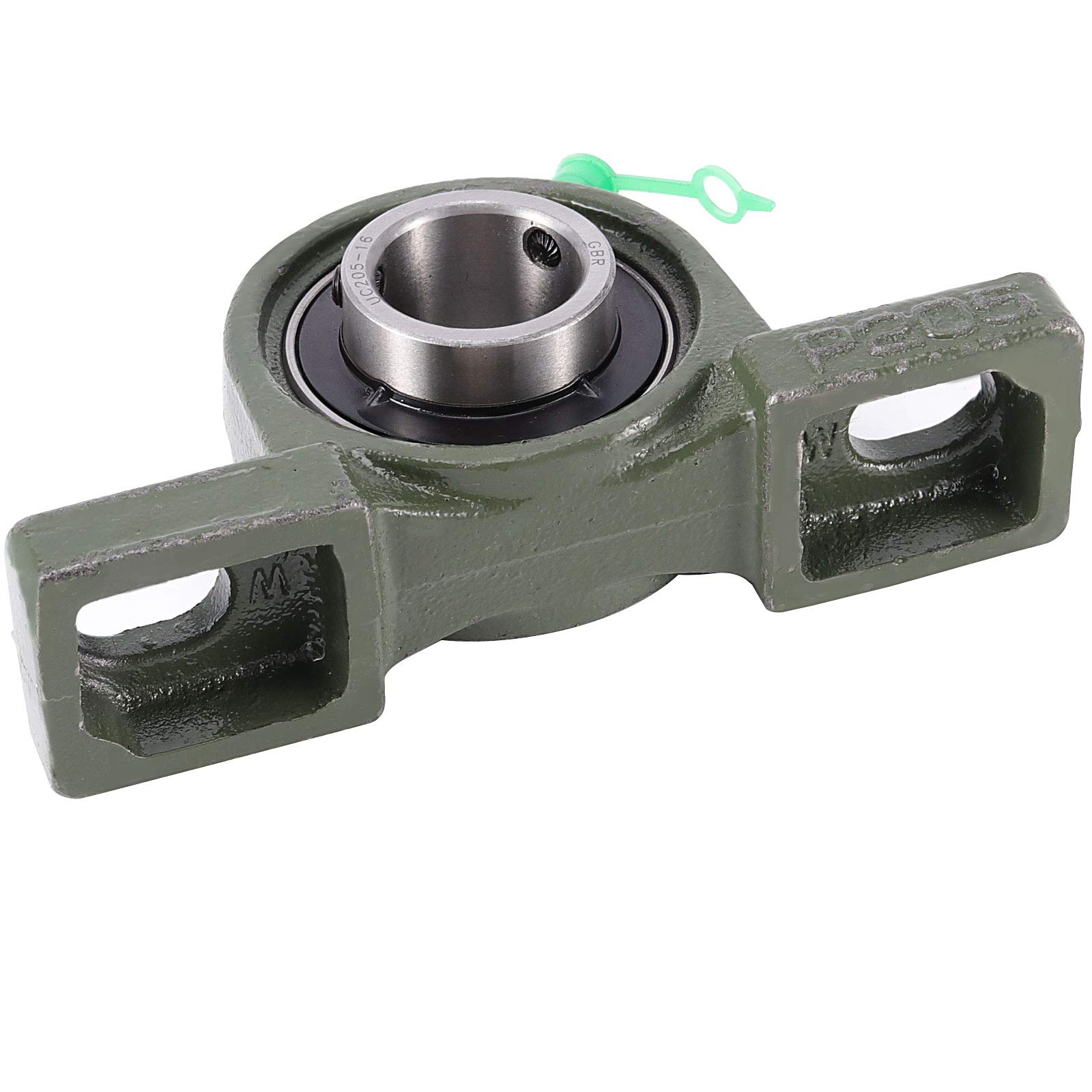 ZOENHOU UCP205-16 cuscinetti a blocchetto di cuscino, resistenti cuscinetti per cuscini con blocco a vite, base in ghisa solida, cuscinetti autoallineanti per Drift Trike, 6 pezzi