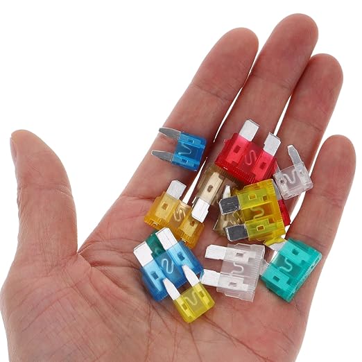 Kit de fusibles para automóvil Cabilock, 220 piezas, fusibles miniatura, surtido para auto, camión, motorhome y RV miniatura 7