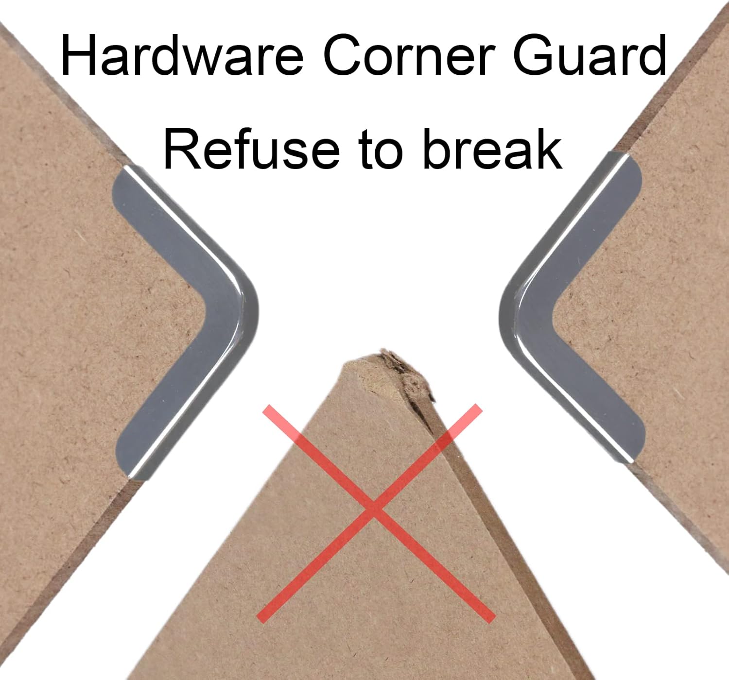 Acocony 11x17 Clipboard Three Clip with Hardware Corner Guard Extra Large Clipboard Hardboard with 8 Inch Jumbo Lever Clip and 2-4 Inch Lever Clip 11 x 17 Clipping Board Log Color MDF 2 Pack