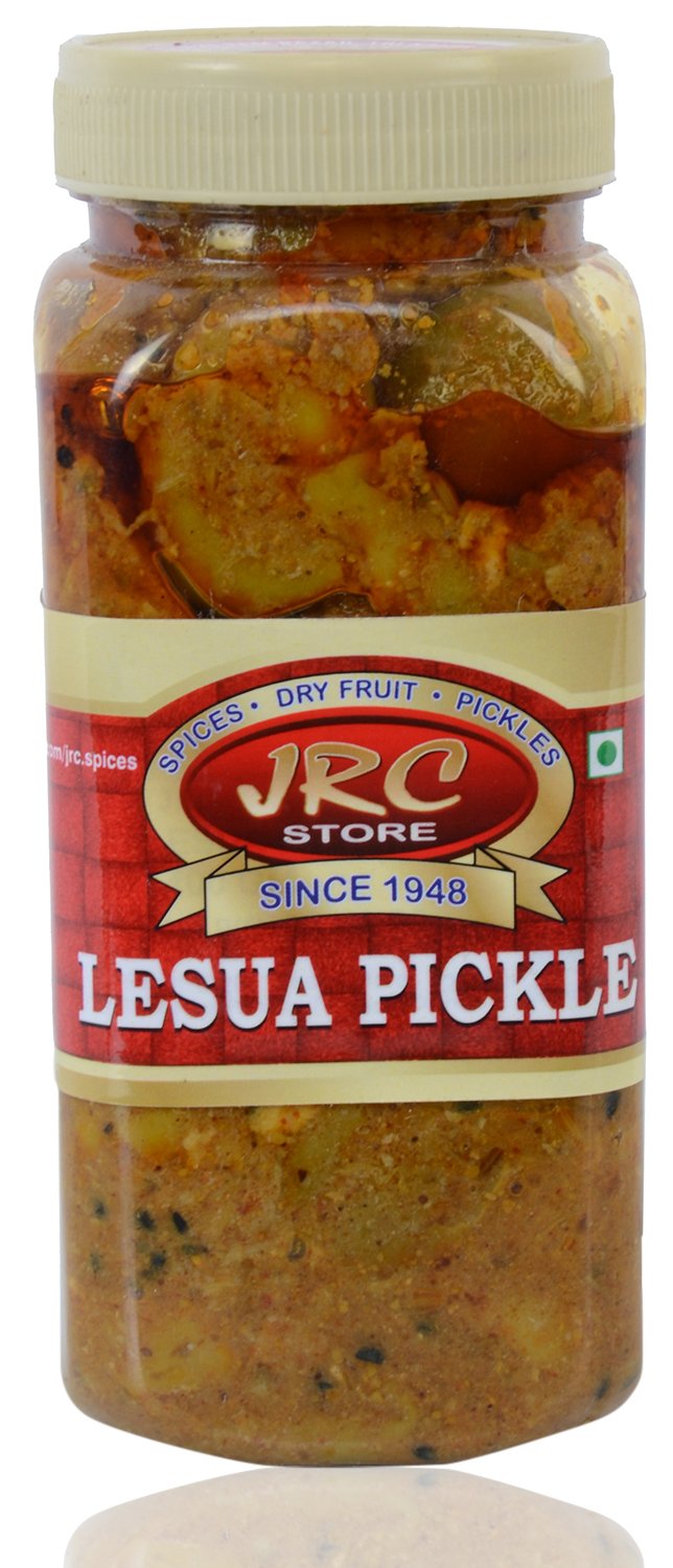 JRC Lesua Pickle - 1000 grams (1 kg) | Gunda Pickle | Lasodey ka Achaar | Lasode Ka Achar