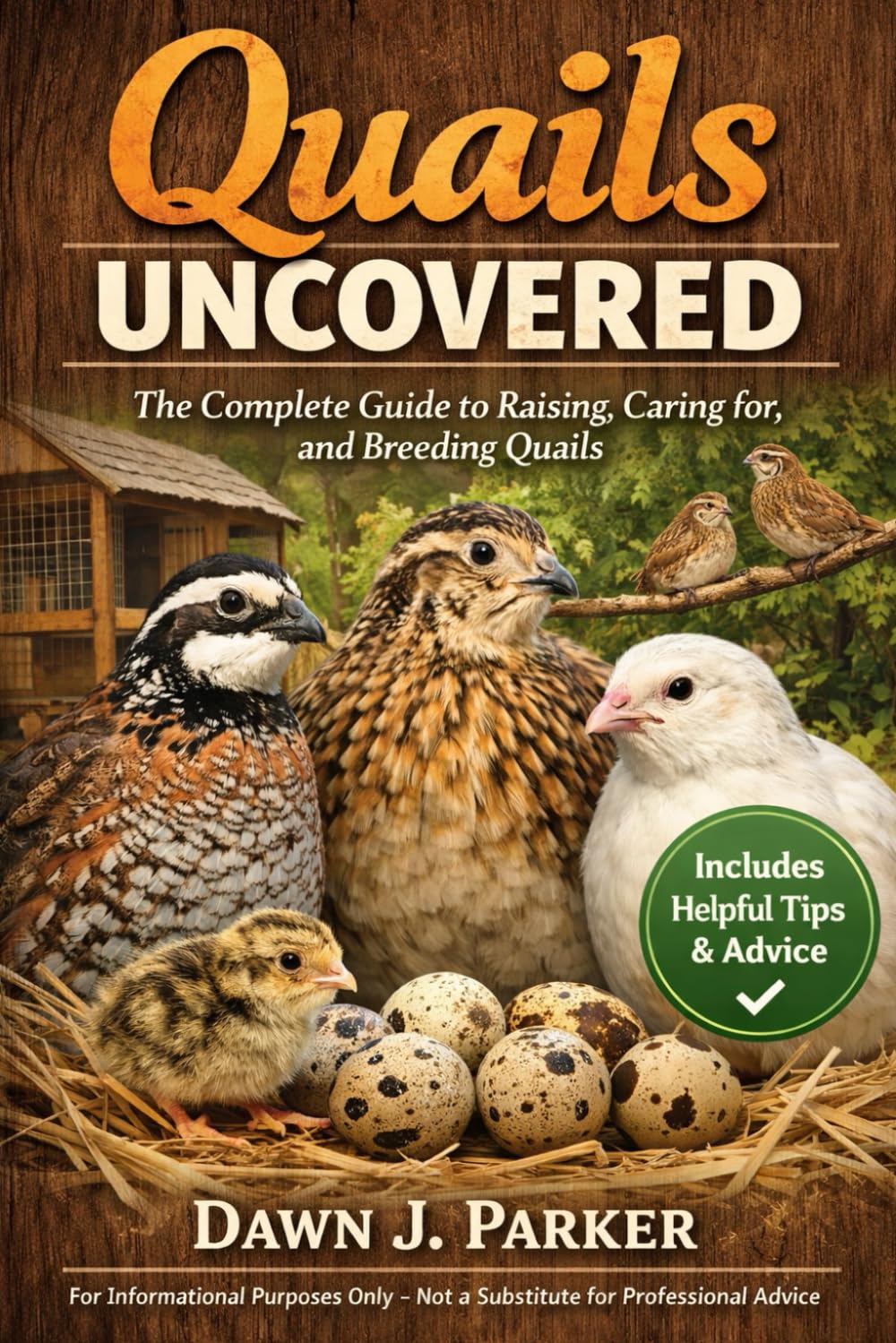 Quails Uncovered: The Complete Guide to Raising, Caring for, and Breeding Quails