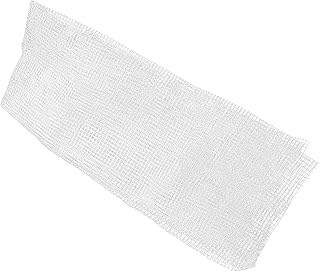 Hemobllo Fish Anti- Jumping Net Clear Mesh Net Fish Tank Screen Net Clear Mesh Netting DIY Fish Tank Mesh Screen Net for Aquarium Fish Tank Covering (White) Aquarium Screen Cover Clear Mesh Net
