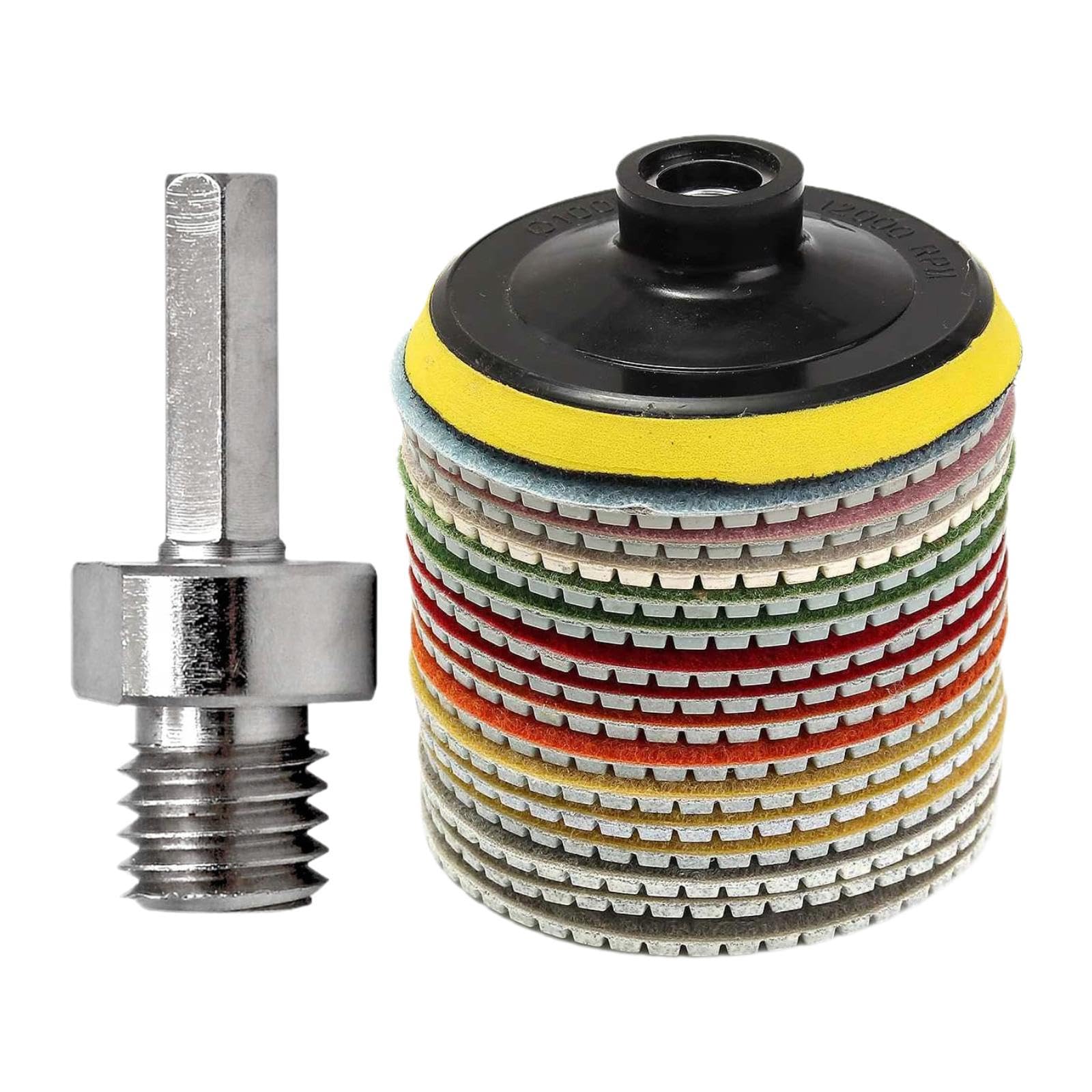Disques de polissage diamantés harayaa grain 50-10000 avec support