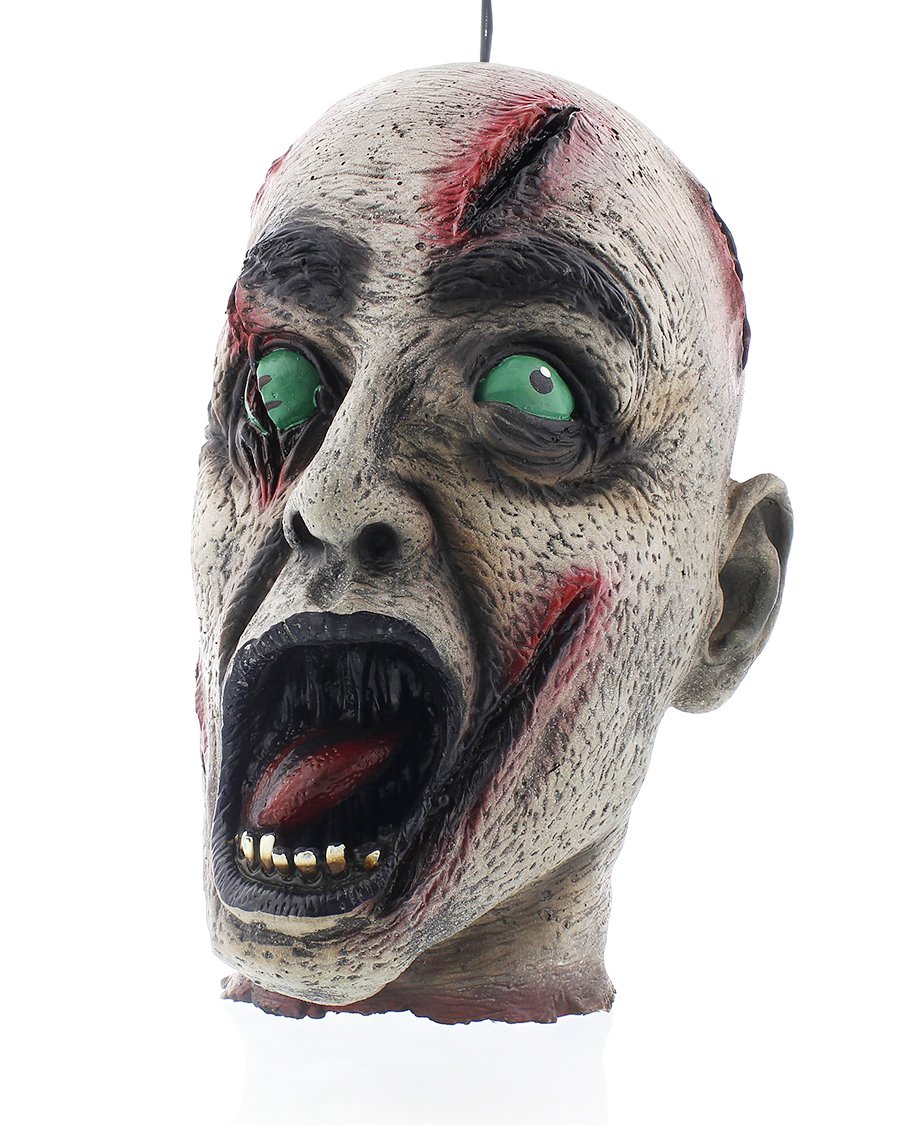 Latex Hanging Scars Head Decors