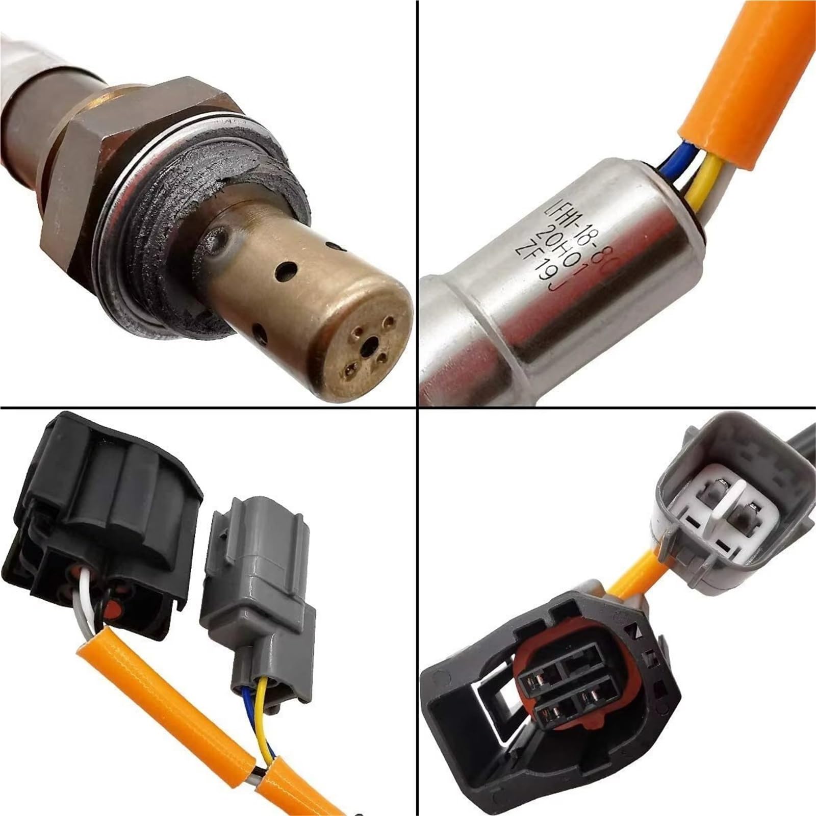 Lambda O2 Sensor Upstream Sauerstoff O2 Sensor LFH1188G1 LFH1188G1B LFH1188G1D Für Mazda 6 GG 1.8 L 2.0 L 2.3 L Fließheck Kombi 2002-2007 Lambdasonde O2 Sensor