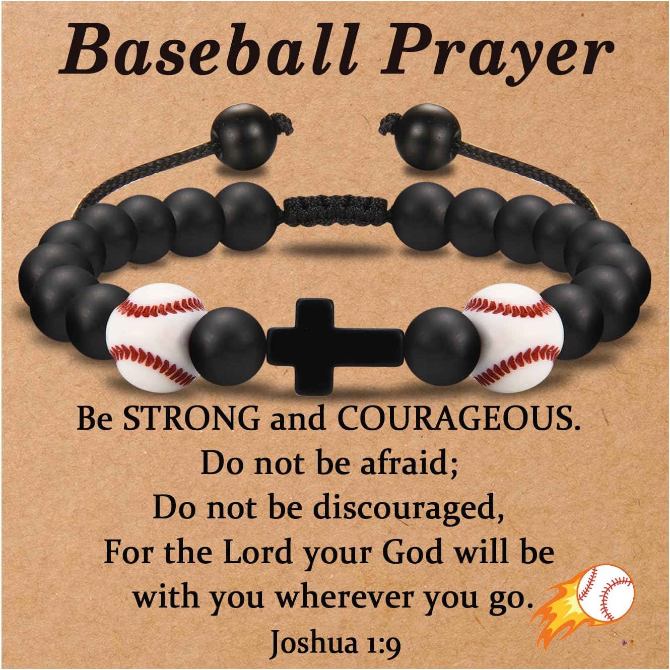 Soccer/Baseball/Basketball Gifts for Boys Cross Bracelets Teen Boys Gifts Stuff for Christmas, Birthday, Baptism