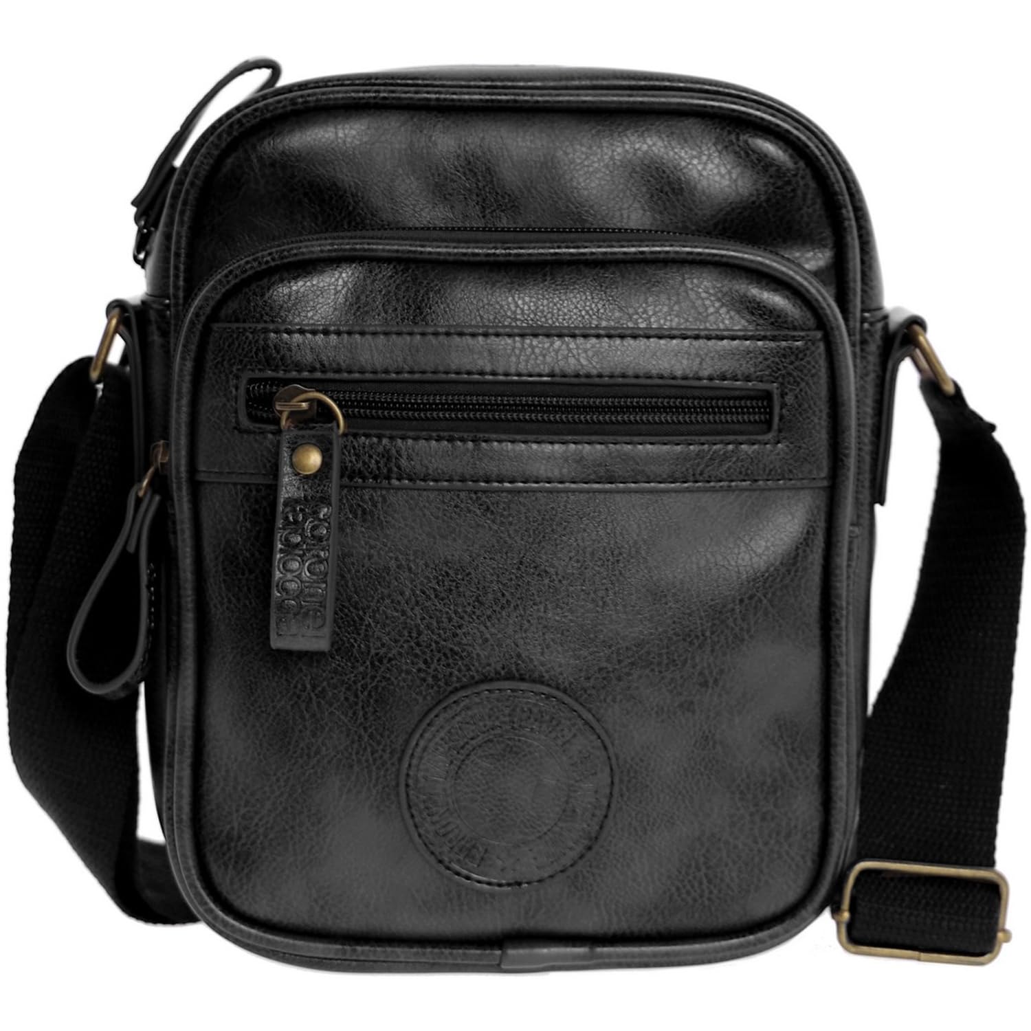 Coronel Tapioca - Bandoleras Hombre - Bolso Hombre - Bolso hombre bandolera - Bolso Bandolera hombre - Bandolera piel hombre para uso diario, casual, viaje o negocios