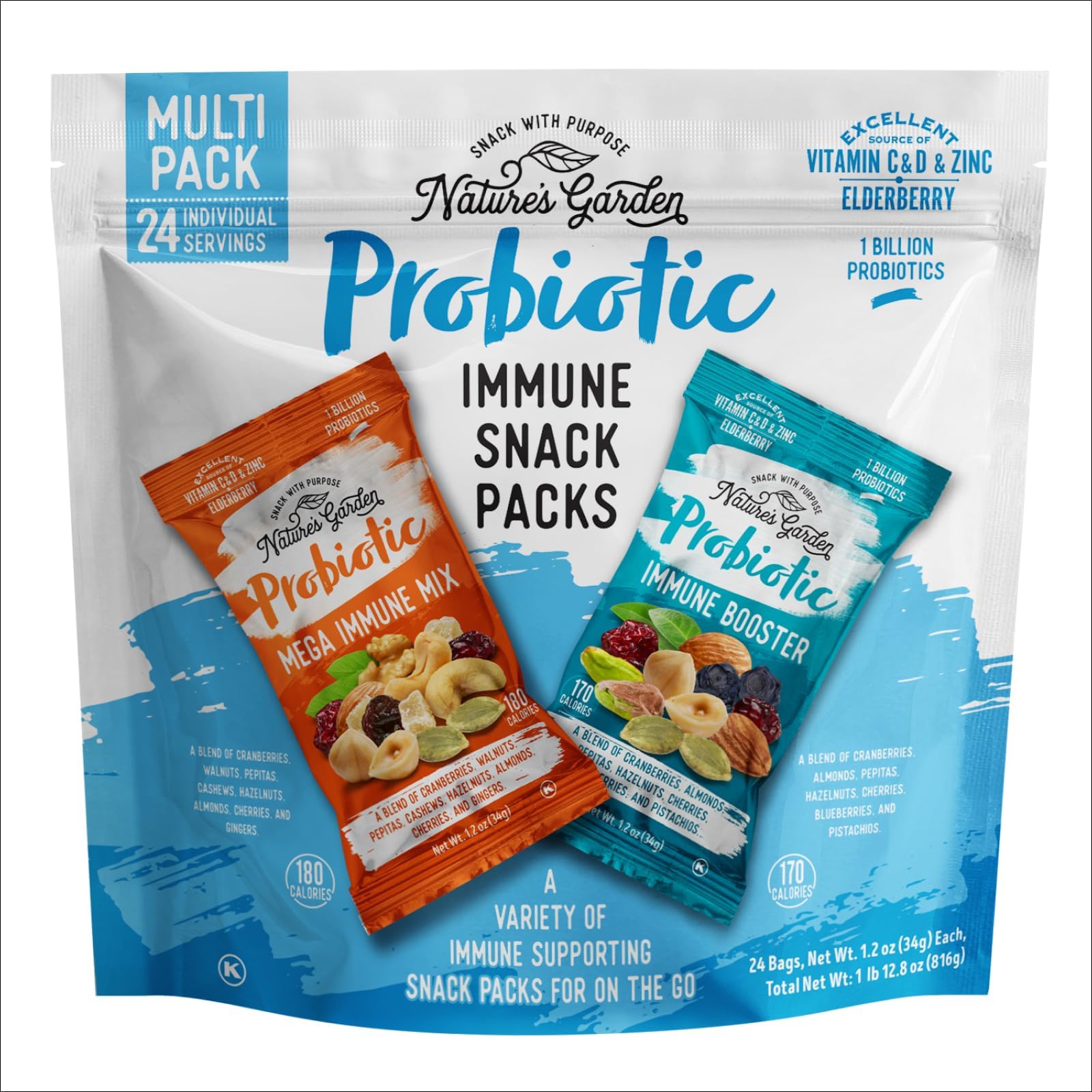 Probiotic Immune Snack Packs (28.8 oz)