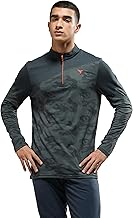 TECHNOSPORT Men`S Regular Fit Polyester T-Ncek Full Sleeve Tshirt (P612)
