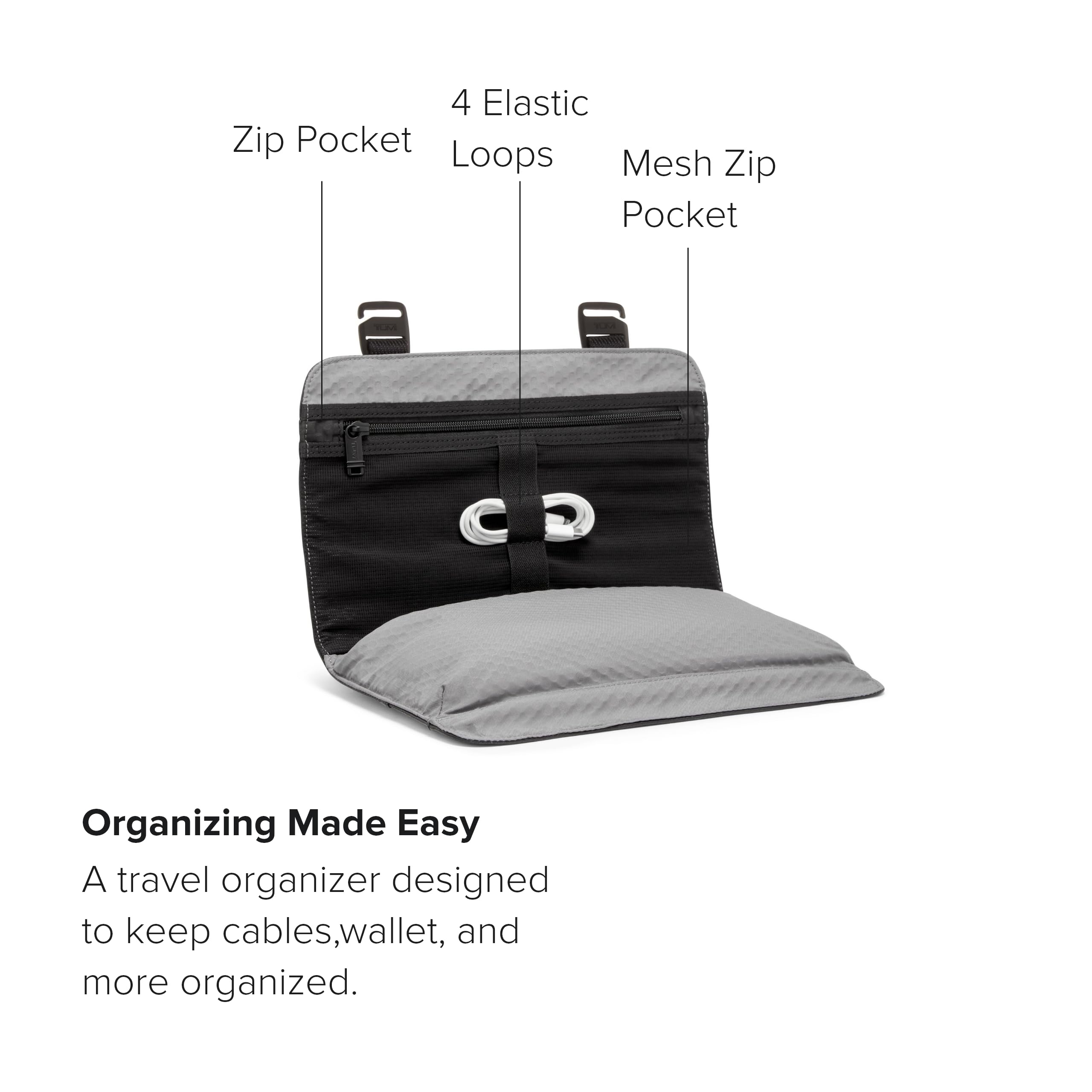 TUMI TUMI+ Mobile Organizer Black S : Amazon.sg: Fashion