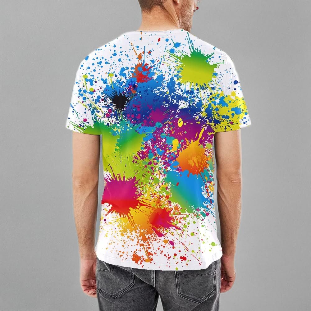 Hgvoetty Unisex Stylish 3D Printed Shirts Short Sleeve Graphic T-Shirts Tops Tees for Men and Women - Image 6