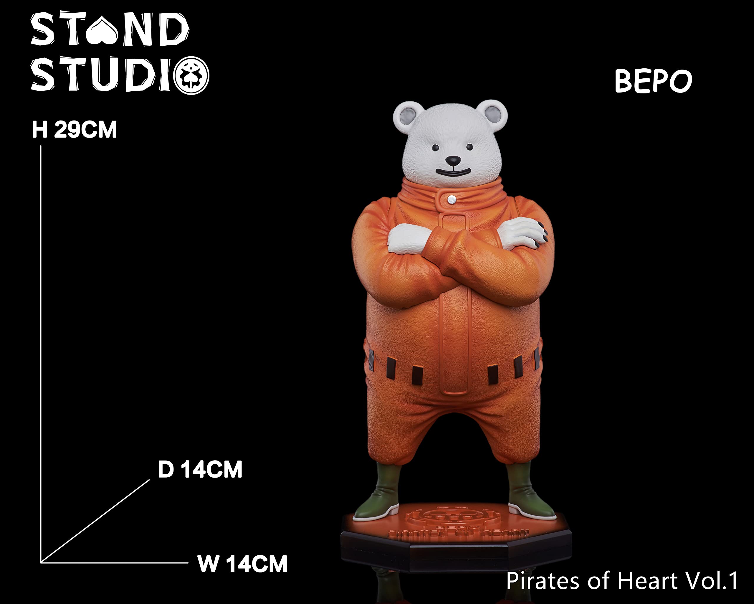 ワンピース 1／8スケール ベポ フィギュア ガレージキット