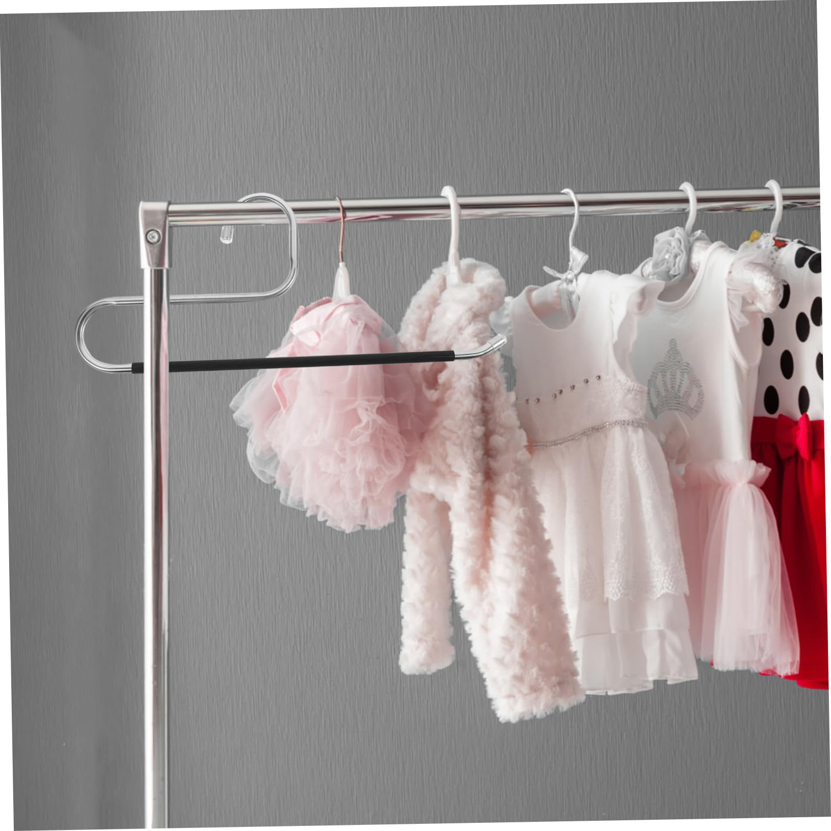 GALPADA Grucce Per Pantaloni Aperte in Acciaio Inossidabile Salvaspazio Design Antiscivolo, Multifunzionali Per Jeans, Sciarpe e Accessori, Set Da 6 Pezzi Per Organizzazione Armadio Domestico