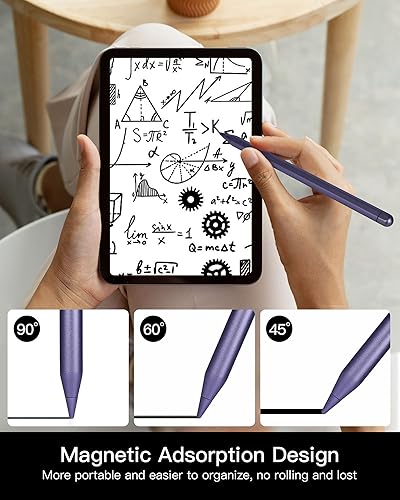 Miniatura 7 de Lápiz iPad de 1 generación para Apple con carga rápida y rechazo de palma, lápiz activo compatible con iPad Pro 1112.9, iPad 109876, iPad Mini 56,