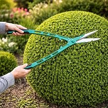 Greena Hedge Shears 67cm Garden Shears – Lightweight Aluminium Hedge Cutter, Sharp Precision Blades, Ergonomic Grip Handles, Shock Absorbing Buffers, Bush & Shrub Trimmer Only 790 Grams